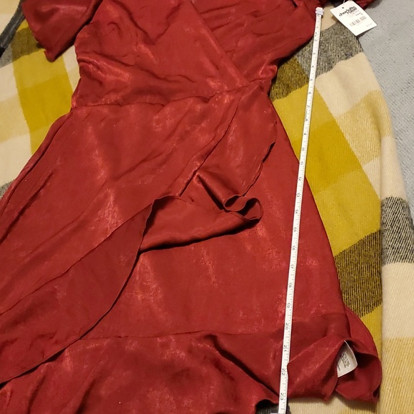 ADORABLE  Red/Dark Pink Summer Dress Size S - Picture 7 of 7